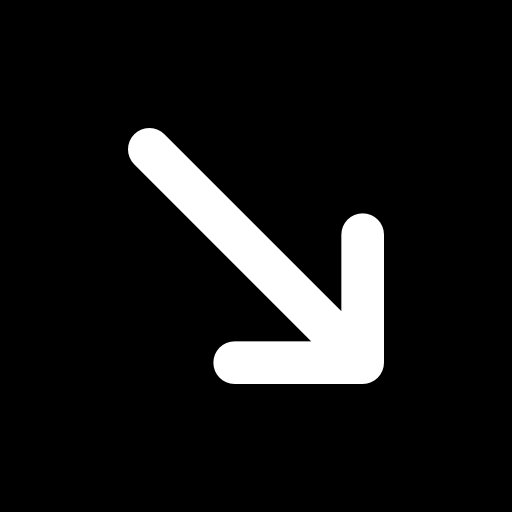 Diagonal arrow